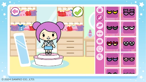 Gameplay screenshot 2 from Hello Kitty: Beauty Salon - Educational game